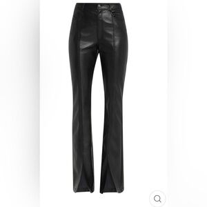 BRAND NEW WITH TAGS Cinq a Sept Vegan Leather Shanis Pants, Sz 6
